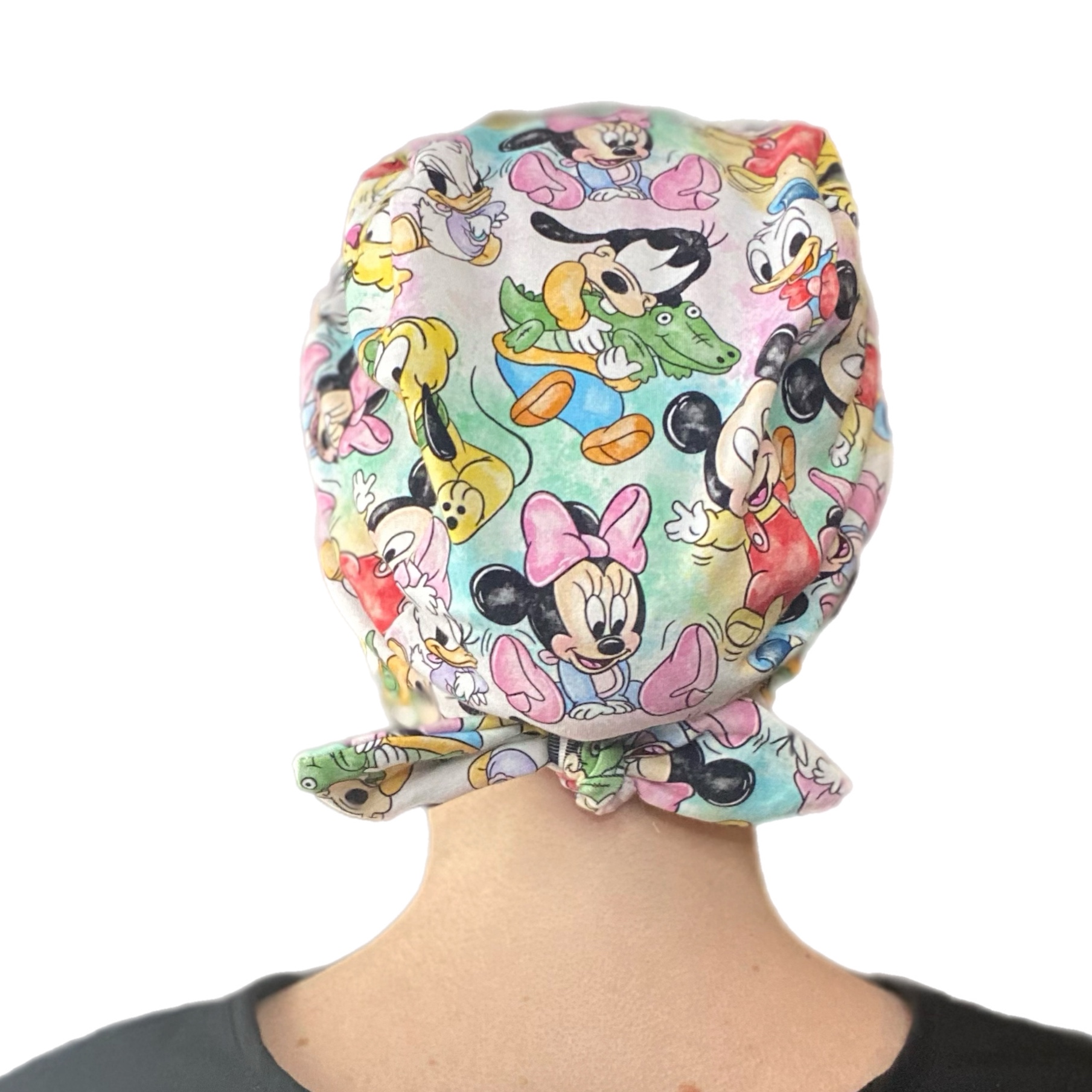 Baby Mickey and Friends Multi-way Bow Scrub Cap